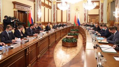 Переговоры Головченко и Мишустина проходят в Москве