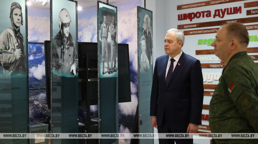 Сергеенко посетил Музей народного единства в Барановичах