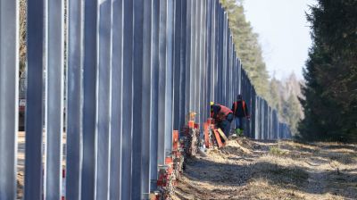 Польша строит пограничный забор в Беловежской пуще