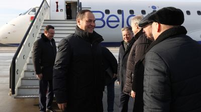 Головченко прибыл с рабочим визитом в Санкт-Петербург