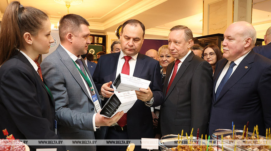 Головченко принял участие в церемонии открытия Белорусского продовольственного форума в Санкт-Петербурге