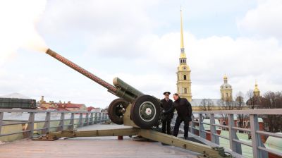 Головченко посетил Петропавловскую крепость в Санкт-Петербурге