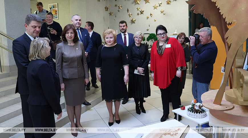 Кочанова приняла участие в торжественном собрании в честь 45-летия Московского района Минска