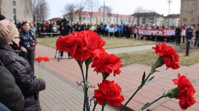 Память узников фашистских концлагерей почтили в Могилеве