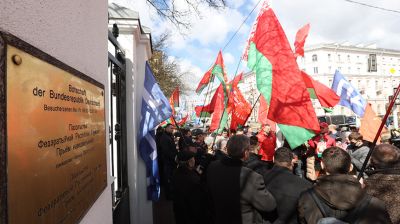Пикет у посольства Германии прошел в Минске