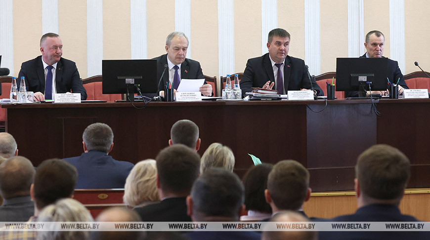 Сергеенко принял участие в заседании Быховского райисполкома