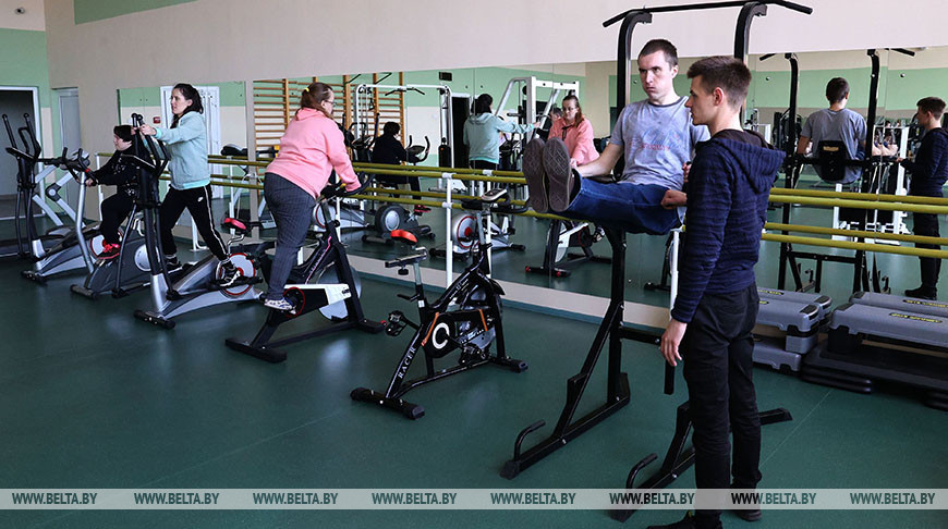 Более 500 человек ежедневно посещают физкультурно-спортивный клуб в Краснополье