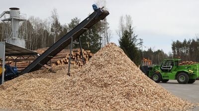 Пеллетный завод открыли в Гомельском районе