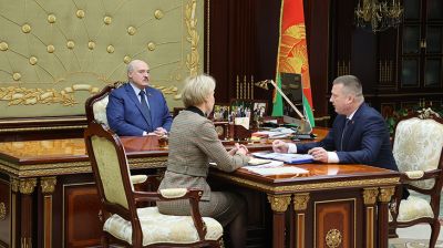 Лукашенко принял с докладом министра юстиции