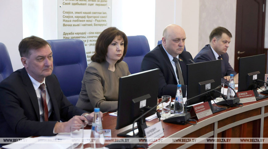 Кочанова приняла участие в заседании Новополоцкого горисполкома