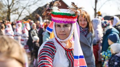 Пасхальный обряд "Стрылка" провели в Дрогичинском районе