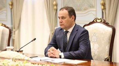 Переговоры Головченко и Мирзиёева прошли в Ташкенте