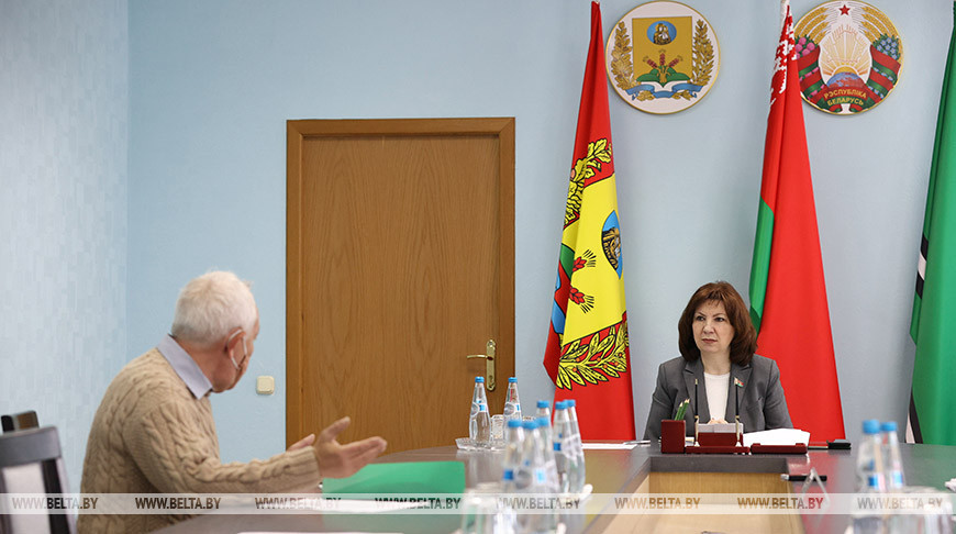 Кочанова провела прием граждан в Осиповичах