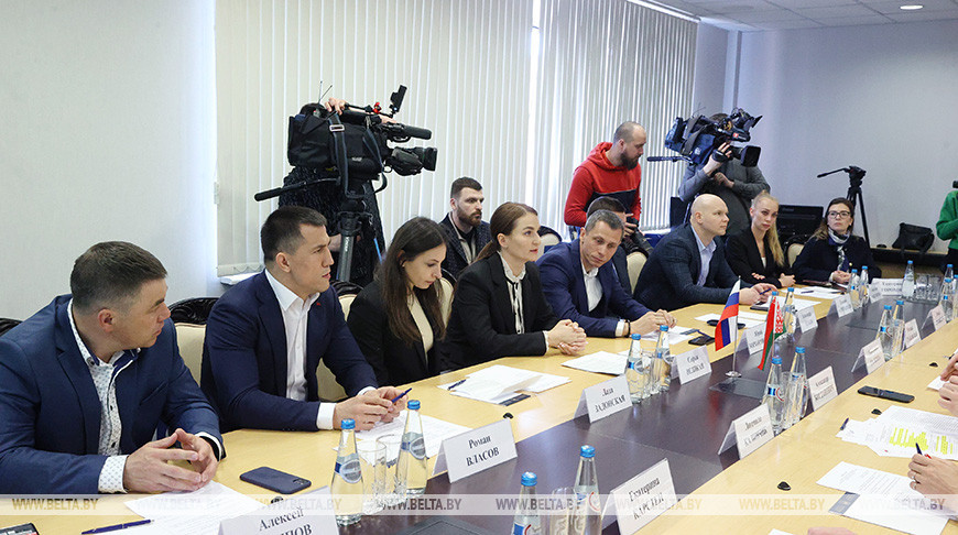 Совместное заседание комиссий спортсменов олимпийских комитетов Беларуси и России в Минске