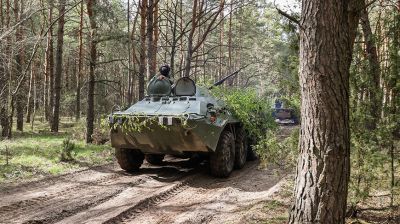 Батальонное тактическое учение проходит под Брестом