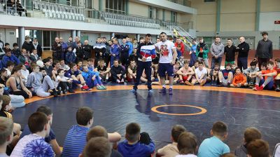 Российские спортсмены проводят мастер-классы в Минске