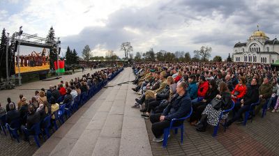 В Брестской крепости под открытым небом состоялся премьерный показ драмы "1941. Крылья над Берлином"