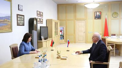 Кочанова встретилась с государственным секретарем Союзного государства Беларуси и России