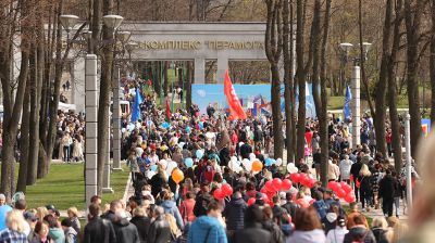 1 Мая отпраздновали в Минске