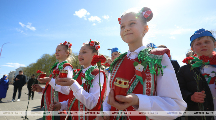 Эстафета памяти "Беларусь помнит. Помним каждого" стартовала в Минске