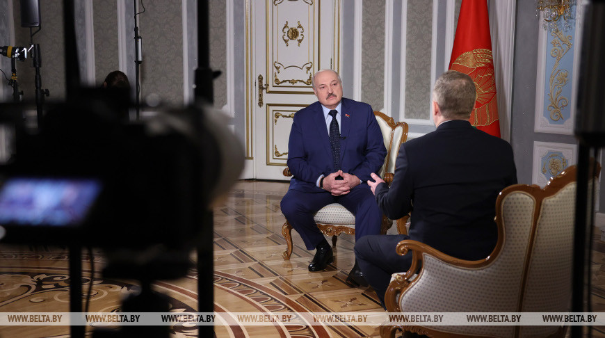 Лукашенко дал интервью информационному агентству Associated Press