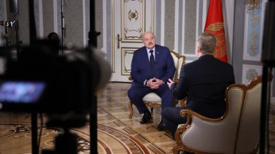 Лукашенко дал интервью информационному агентству Associated Press