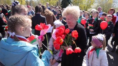 Аллею "Сирень Победы" в Гродно пополнили 15 кустов