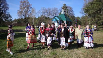 Старинный земледельческий праздник "Юрье" отметили в деревне Охоново