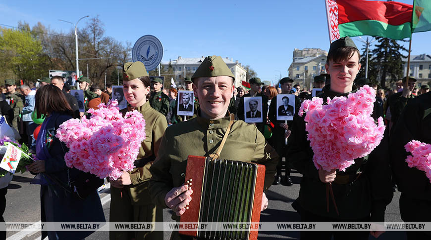 Витебчане празднуют День Победы