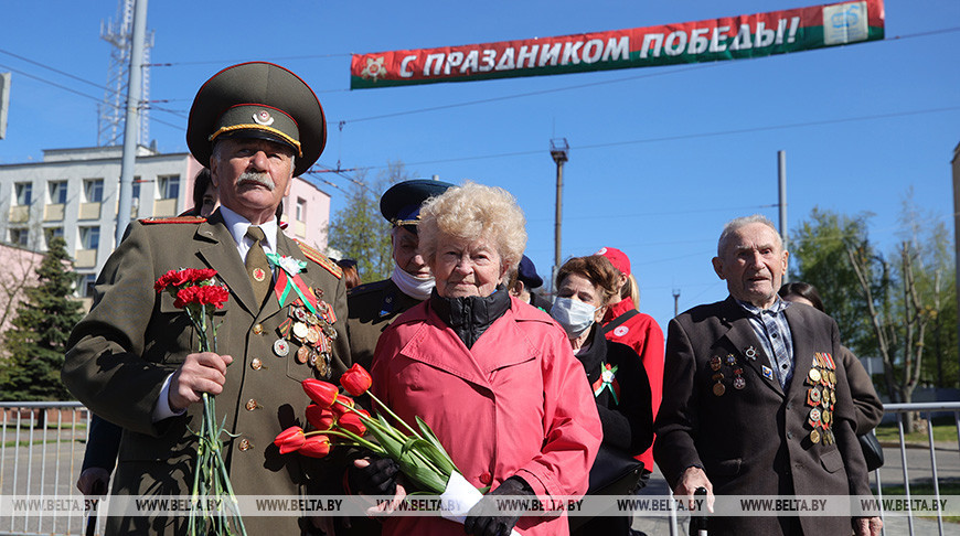 Празднование 9 Мая в Гродно