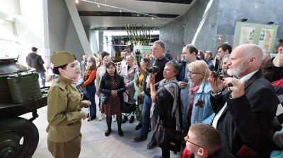 Делегация из Литвы посетила музей ВОВ в Минске