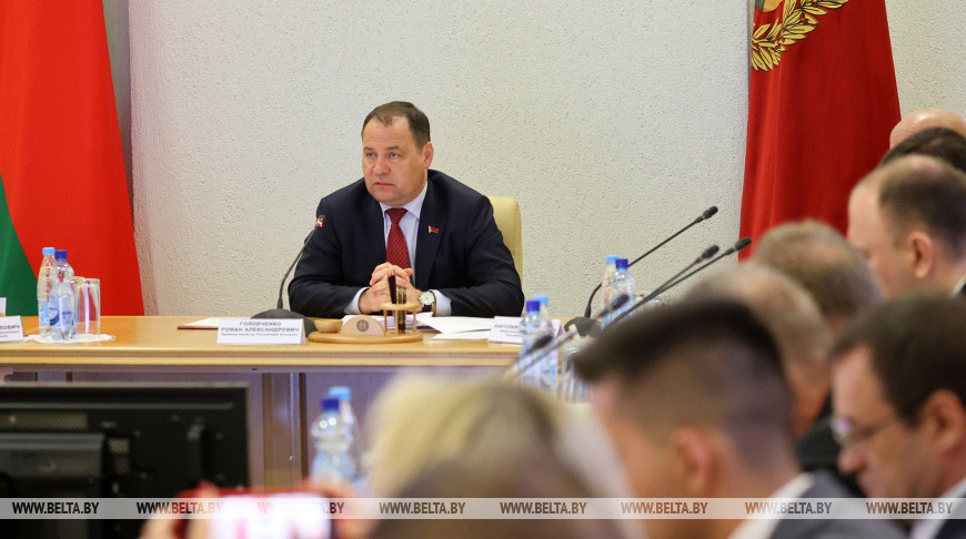 Головченко провел в Могилеве совещание по проблемным вопросам строительной отрасли