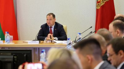 Головченко провел в Могилеве совещание по проблемным вопросам строительной отрасли