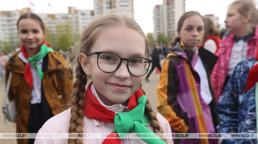 В Минске отметили столетие пионерии