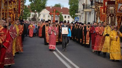 Крестный ход в честь 1030-летия православия на белорусских землях прошел в Гродно