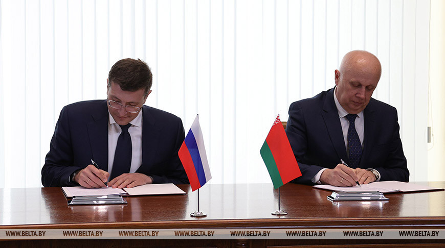 Ряд соглашений подписан по итогам заседания Совета делового сотрудничества Беларуси и Нижегородской области