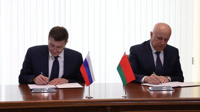 Ряд соглашений подписан по итогам заседания Совета делового сотрудничества Беларуси и Нижегородской области