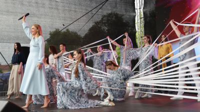 Модное дефиле "Роднае моднае" прошло на фестивале "Вытокі"
