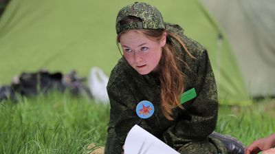 Областной этап военно-патриотической игры "Орленок" проходит под Брестом