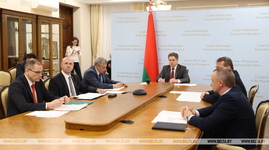 Петришенко провел встречу с губернатором Псковской области в режиме видео-конференц-связи