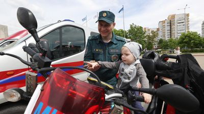 Финальный этап акции "Не оставляйте детей одних" прошел в Минске