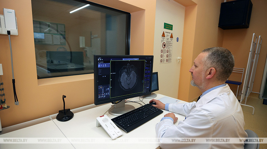 Новый аппарат МРТ ввели в работу в клинической больнице №4 Гродно