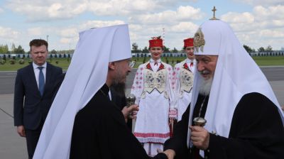 Патриарх Кирилл прибыл в Беларусь