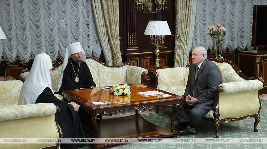 Лукашенко встретился с Патриархом Кириллом
