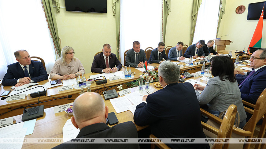 Встреча с делегацией Приморского края России прошла в Минсельхозпроде