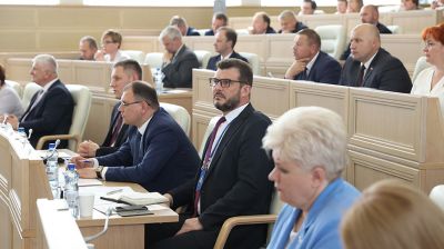 Заседание одной из секций семинара-совещания прошло в Совете Республики