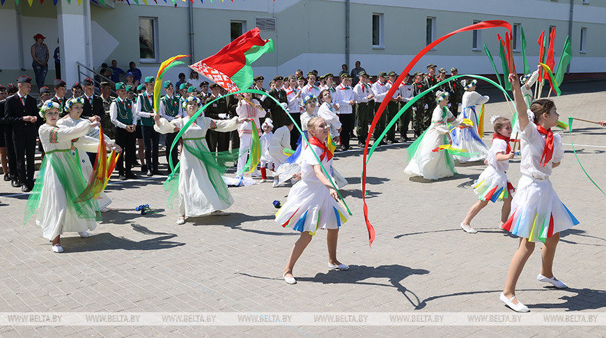 Торжественная церемония открытия военно-патриотической игры "Зарница" прошла в Мозырском районе