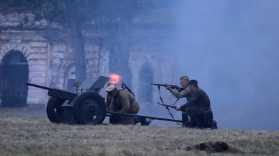 Белорусские и зарубежные реконструкторы воссоздали ключевые эпизоды обороны Брестской крепости