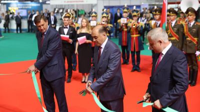 Выставка "Национальная безопасность. Беларусь-2022" открылась в Минске