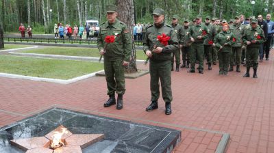 Память жертв ВОВ почтили в мемориале "Усакино"